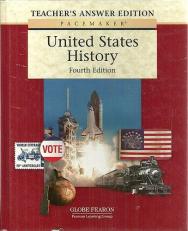 PACEMAKER UNITED STATES HISTORY TEACHER'S ANSWER EDITION FOURTH EDITION 2004 (PACEMAKER  US HISTORY)
