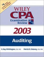 Wiley CPA Examination Review 2003 : Auditing 