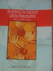 READINGS IN ANCIENT GREEK PHILOSOPHY 1st
