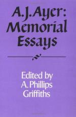 A. J. Ayer : Memorial Essays 