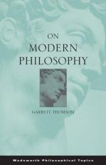 On Modern Philosophy 