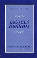 Jacques Derrida 