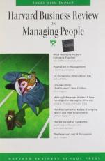 Harvard Business Review on Managing People 