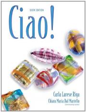 Ciao! (Italian Edition) (with Audio CD) 6th