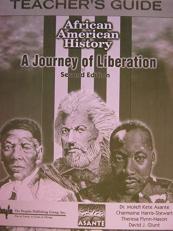 African American History A Journey of Liberation (Teacher's Guide 2nd Edition)