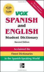 Vox Spanish and English Student Dictionary PB, 2nd Edition