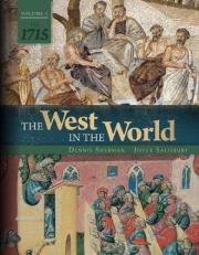 The West in the World Vol 1 To 1715 5th
