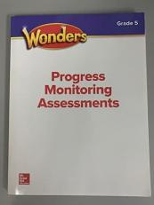 Wonders Grade 5 Progress Monitoring Assessments