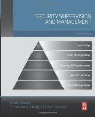 Security Supervision and Management : Theory and Practice of Asset Protection 4th