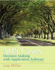 MIS Cases : Decision Making with Application Software 4th