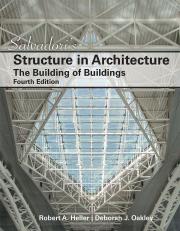 SALVADORI'S STRUCTURE IN ARCHITECTURE: THE BUILDING OF BUILDINGS 4th