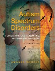 Autism Spectrum Disorders 2nd