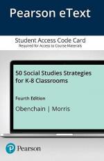 50 Social Studies Strategies for K-8 Classrooms, Pearson eText -- Access Card
