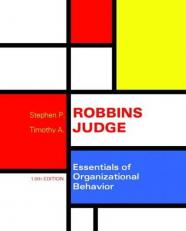 Essentials of Organizational Behavior 13th