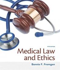 Medical Law and Ethics 5th