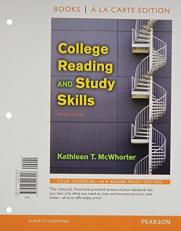 College Reading and Study Skills, Books a la Carte Plus MyReadingLab with EText -- Access Card Package 12th
