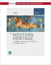 The Western Heritage Volume 1 12th
