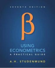 Using Econometrics : A Practical Guide 7th