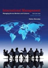 International Management : Managing Across Borders and Cultures, Text and Cases 9th