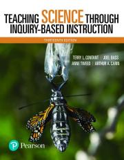 Pearson eText Teaching Science Through Inquiry-Based Instruction -- Instant Access (Pearson+) 13th