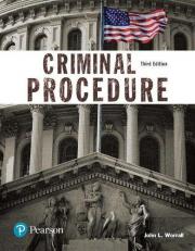 Criminal Procedure (Justice Series) 3rd