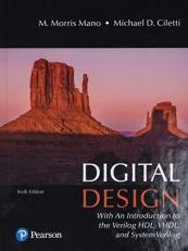 Digital Design : With an Introduction to the Verilog HDL, VHDL, and SystemVerilog 6th