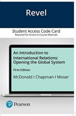 An Revel Access Code for Introduction to International Relations : Opening the Global System 