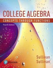 College Algebra : Concepts Through Functions 4th