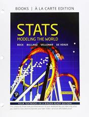 Stats : Modeling the World, Books a la Carte Edition 5th