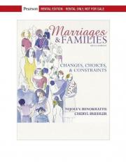 Marriages and Families : Changes, Choices, and Constraints 9th
