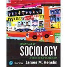 Essentials of Sociology 13th