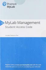 MyLab Management with Pearson eText -- Component Access Card (1 semester)