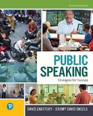 Public Speaking : Strategies for Success, Print Edition 9th