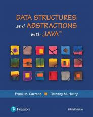 Data Structures and Abstractions with Java 5th