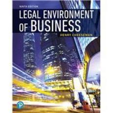 MyLab Business Law with Pearson eText -- Access Card -- for Legal Environment of Business 9th