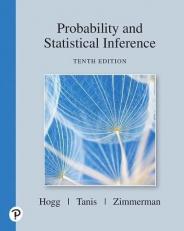 Probability and Statistical Inference 10th