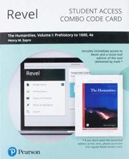 Revel for the Humanities : Culture, Continuity, and Change, Volume 1 -- Combo Access Card 4th