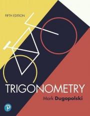 Trigonometry 5th