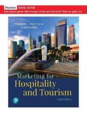 Marketing for Hospitality and Tourism 8th
