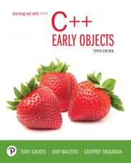 Starting Out With C++, Early Objects 10th