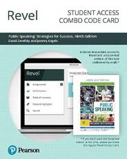 Revel for Public Speaking : Strategies for Success -- Combo Access Card 9th