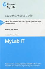 MyLab IT with Pearson EText Access Code for Skills for Success with Office 365, 2019 Edition 