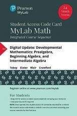 MyLab Math with Pearson EText -- Life of Edition Standalone Access Card -- for Developmental Mathematics : Prealgebra, Beginning Algebra, and Intermediate Algebra, Digital Update 
