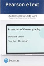 Pearson EText Essentials of Oceanography -- Access Card 13th
