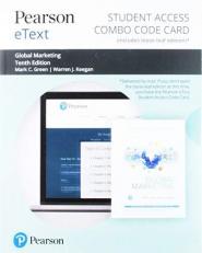 Pearson EText for Global Marketing -- Combo Access Card 10th