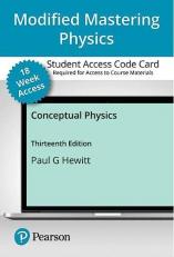 Modified Mastering Physics with Pearson EText -- Access Card -- for Conceptual Physics - 18 Months
