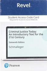 Revel for Criminal Justice Today : An Introductory Text for the 21st Century -- Access Card