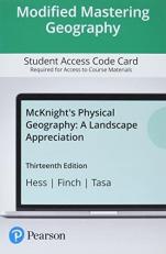 Modified Mastering Geography with Pearson EText -- Standalone Access Card -- for Mcknight's Physical Geography : A Landscape Appreciation - 18 Months