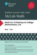 MyLab Math with Pearson EText -- Standalone Access Card -- for Math Lit 2nd