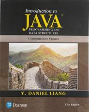 Introduction to Java Programming and Data Structures, Comprehensive Version Plus Mylab Programming with Pearson EText -- Access Card Package 12th